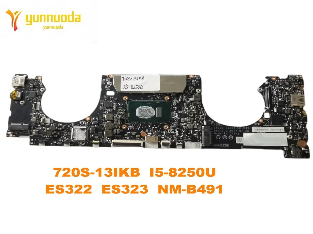 Original for Lenovo Ideapad 720S-13IKB (Type 81BV)  Laptop  motherboard 720S-13IKB  I5-8250U  ES322  ES323  NM-B491 tested good