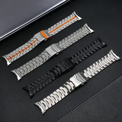 Titanium Metal Strap for Google Pixel Watch 3 45mm Luxury Mens Replaced Band for GOOGLE Pixel 3 45MM Bracelet Correa Accessorie