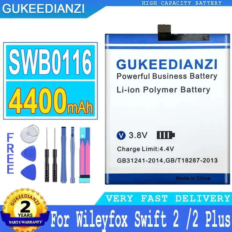 

Замена аккумулятора мобильного телефона премиум-класса 4400 мАч для Wileyfox Swift 2 2 Plus SWB0116 Swift