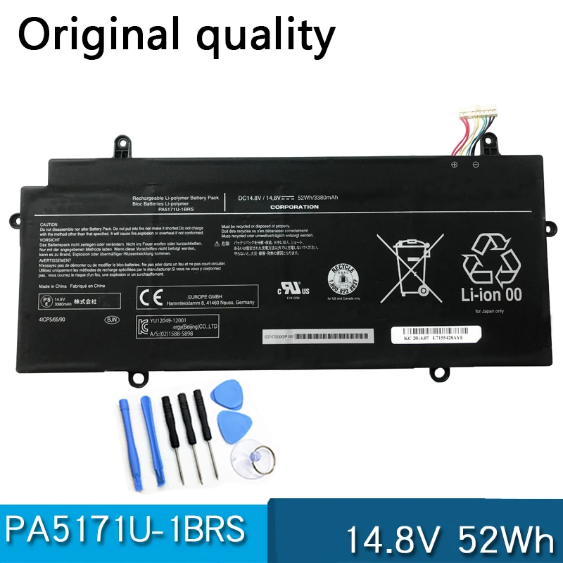 NEW PA5171U-1BRS 14.8V 52Wh Laptop Battery For Toshiba ChromeBook CB30 CB30A CB35-A3120 CB30-A3120 CB30-102 41CP5/65/90