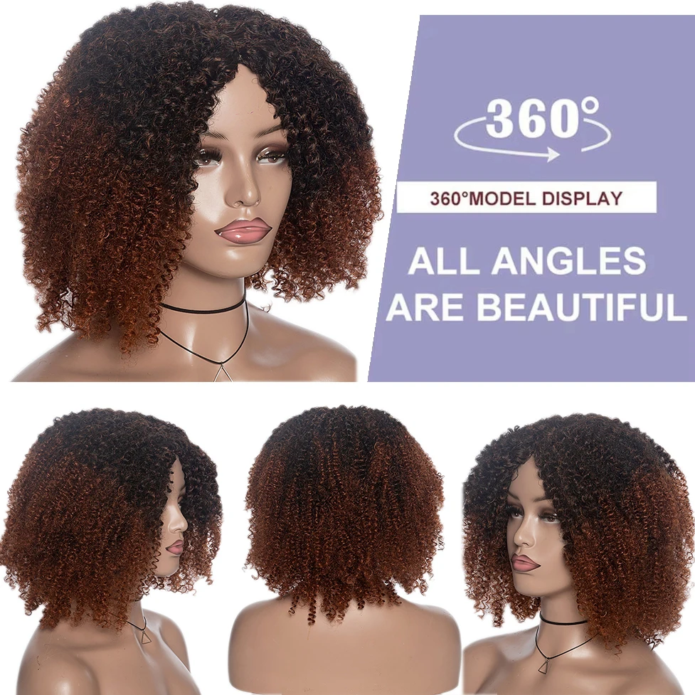 Jerry Curly Bob Wig with Liu Haisi Curly Short Bob Wig Remy Human Hair Wig Fashionable Glue-free Wig for Everyday Wear