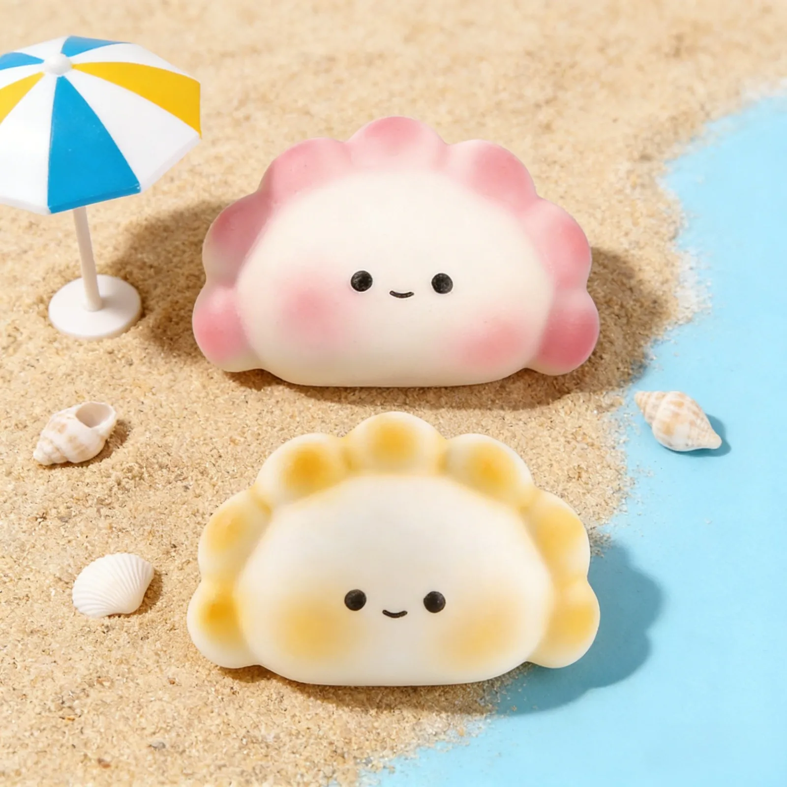 

Мягкая игрушка-антистресс в виде пельменя, медленно восстанавливающая форму, для снятия стресса и тревоги, улучшения настроения, сенсорная игрушка для снятия стресса