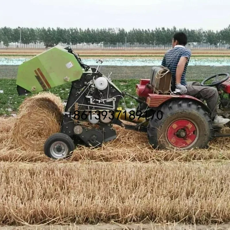 Agricultural Machine Straw Baler Machine PTO Powered Wheat Straw Grass Compression Baler of Factory Supply