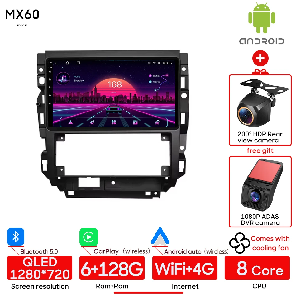 Voor Volkswagen VW Golf 4 Jetta MK4 2002-2008 Android Auto Multimedia Speler Autoradio Stereo Draadloze CarPlay Auto wifi Geen 2din