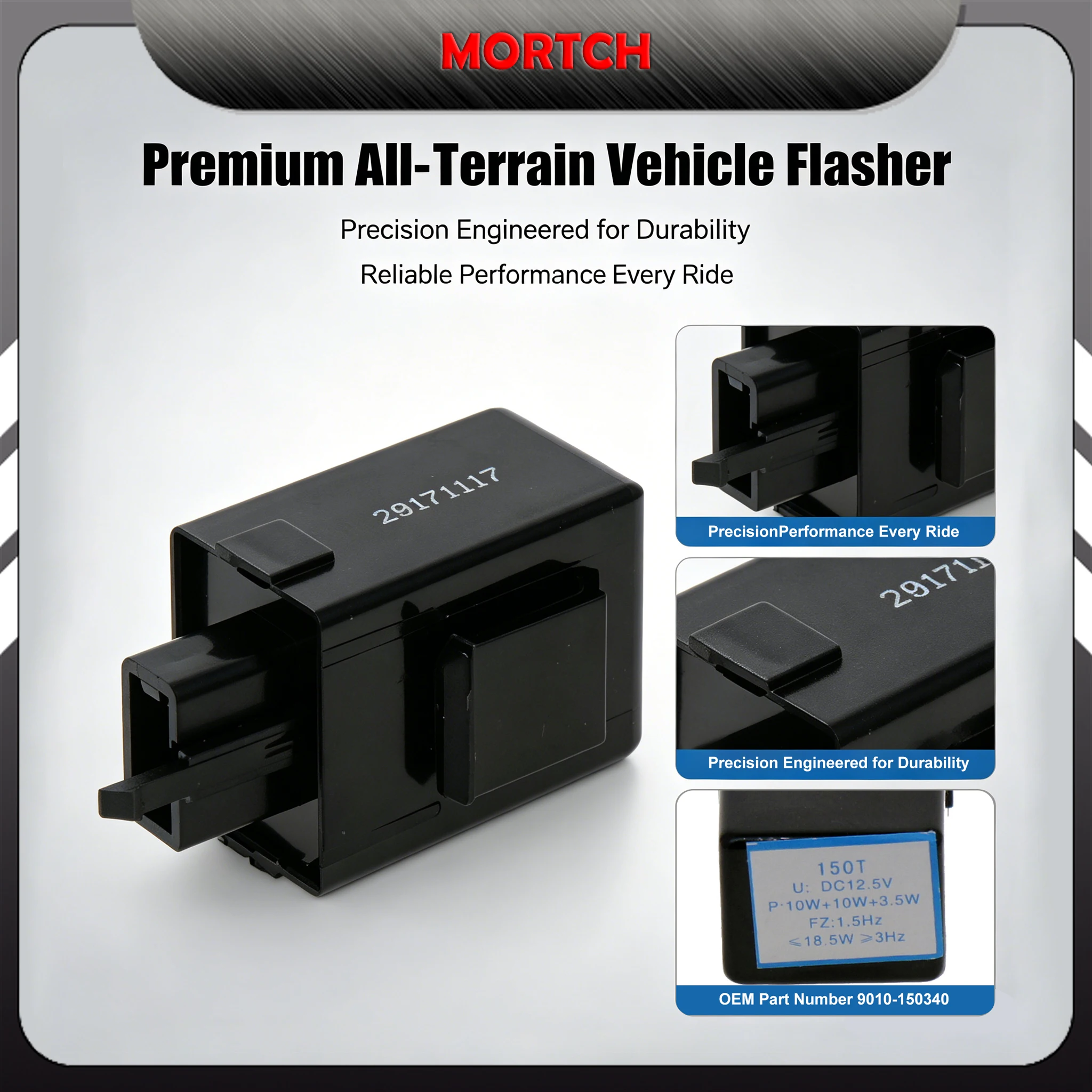 

Flasher 9010-150340 For CF Moto 500cc ATV CF500 CF500-2 CF500-5 CF500-ABCDE CF600 CF625 UTV CF500-3 UForce 500 U5 CF600-5