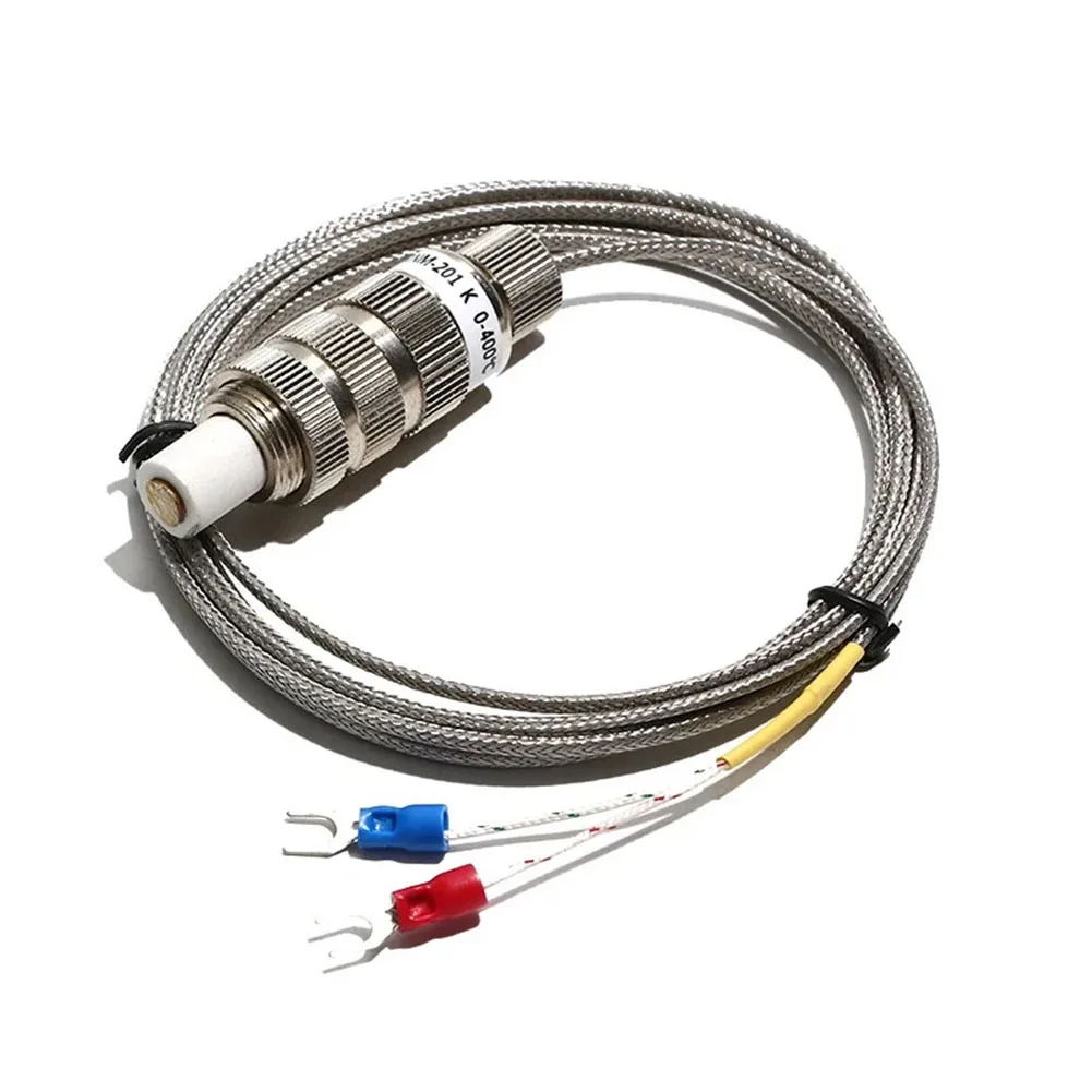 Threaded Ring Thermocouple, High-temperature K/E Mechanical Test Probe, 16/20*1.5mm Thermocouple Sensor Tool Accessories