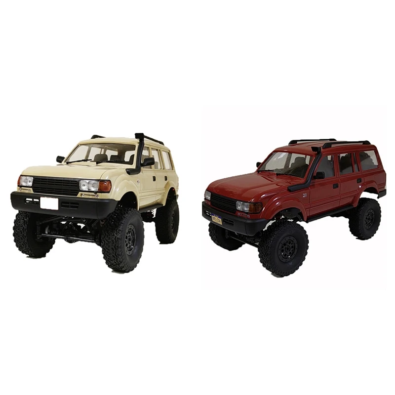 

WPL C54 LC80 1/16 2.4G 4WD RC Car Rock Crawler RTR Electric Buggy Climbing Truck LED Light Off-Road Car For Kids Gift