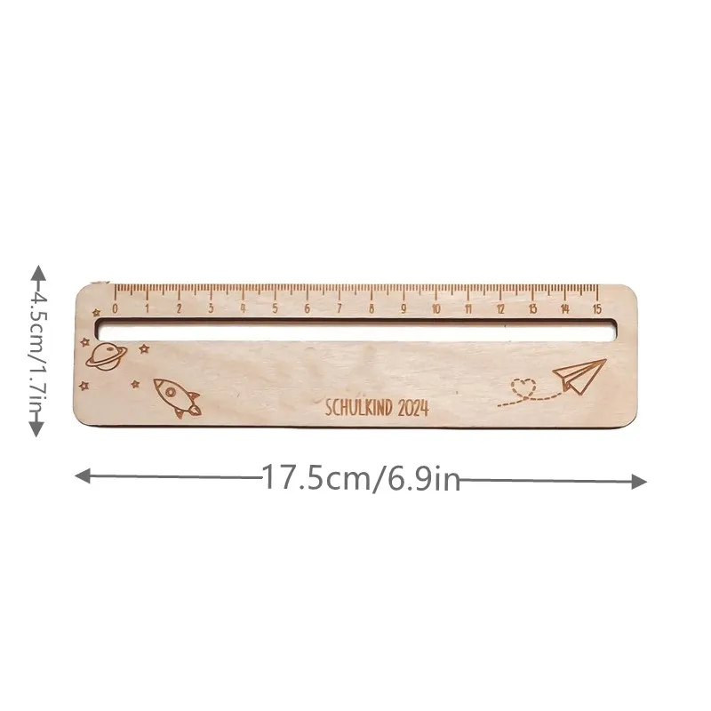 Reading Strips Wooden Reading Tracking Rulers Measuring Ruler For Children Students Teachers Text Guide Reading Tools Stationery