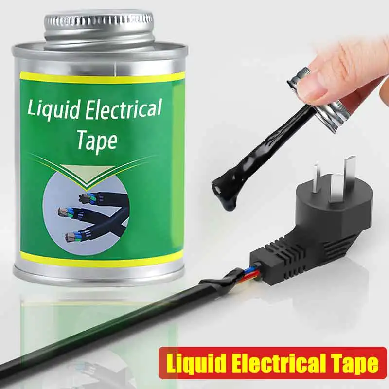 Liquid Electrical Tape Insulating Tape Rubber Electrical Wire Cable Coat Fix Line Glue Liquid Insulation Paste Sealant