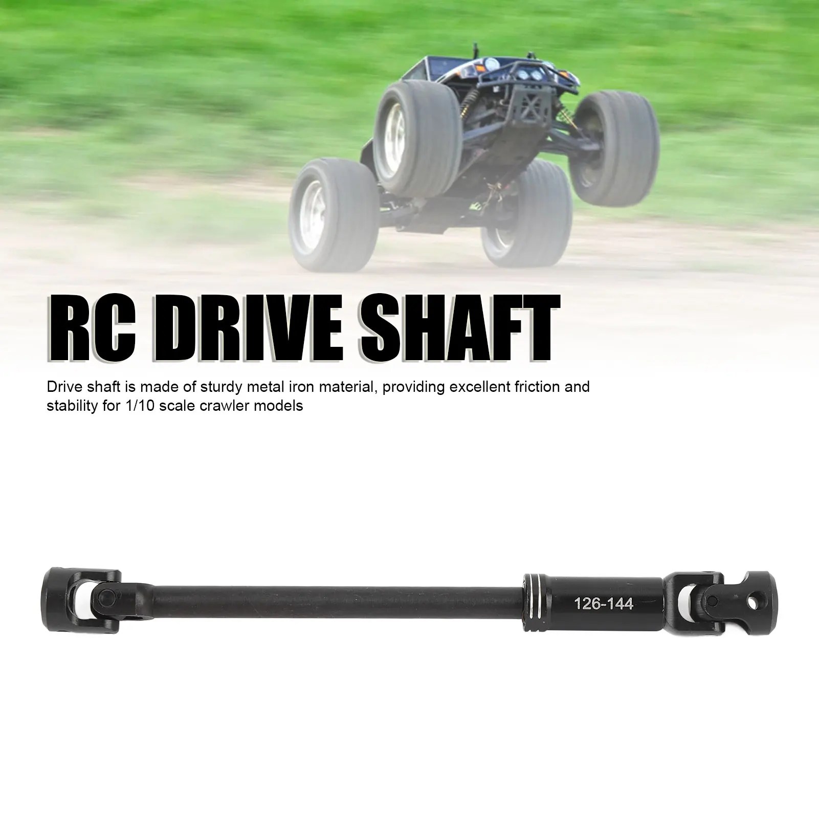 

1/10 RC Drive Shaft RC Drive Shaft for SCX10 1/10 Remote Control Car Crawler Metal Parts Accessories RC Drive Shaft