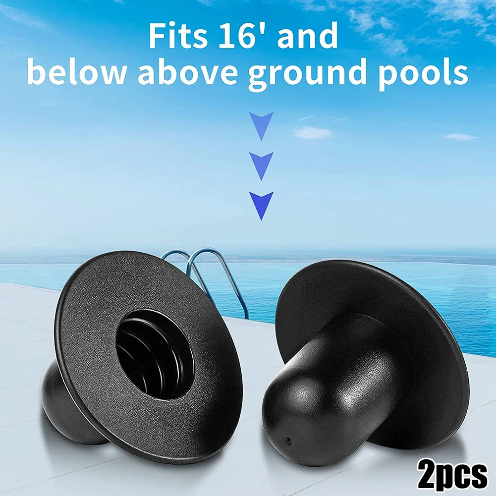 2PCS For Intex Pools Swimming Pool Filter Pump Strainer Hole Plug Wall Plug Replacement Parts Pool Fitting Strainer Stopper