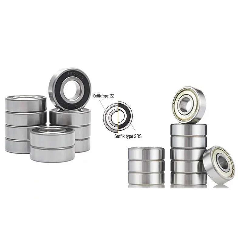 1pcs Deep Groove Ball Bearings 6200 6201 6202 6203 6204 6205 6206 6207 6208~6217 ZZ 2RS