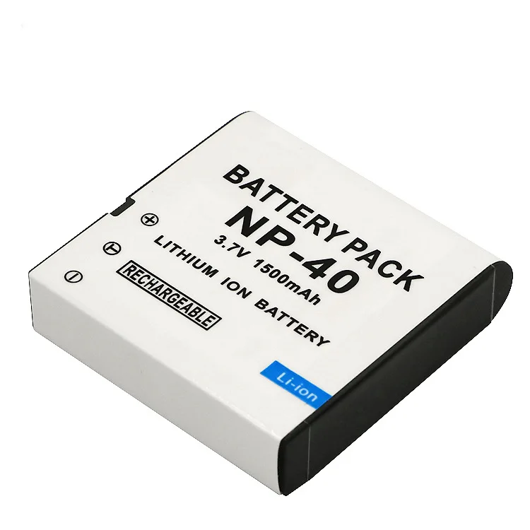 NP‑40 CNP‑40 Camera Battery 1500mAh for Casio EX‑Z30 Z40 Z500 Z600 Z700 Z750 Digital Camera Replacement Lithium‑ion Battery