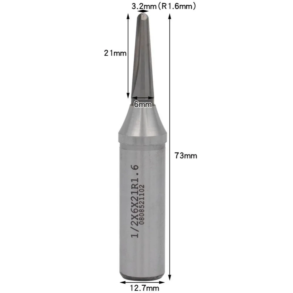 Metal Woodworking Milling Cutter High-Precision Silver TCT Grooving Cutter Arc-shaped Slotter V-Shaped Tool