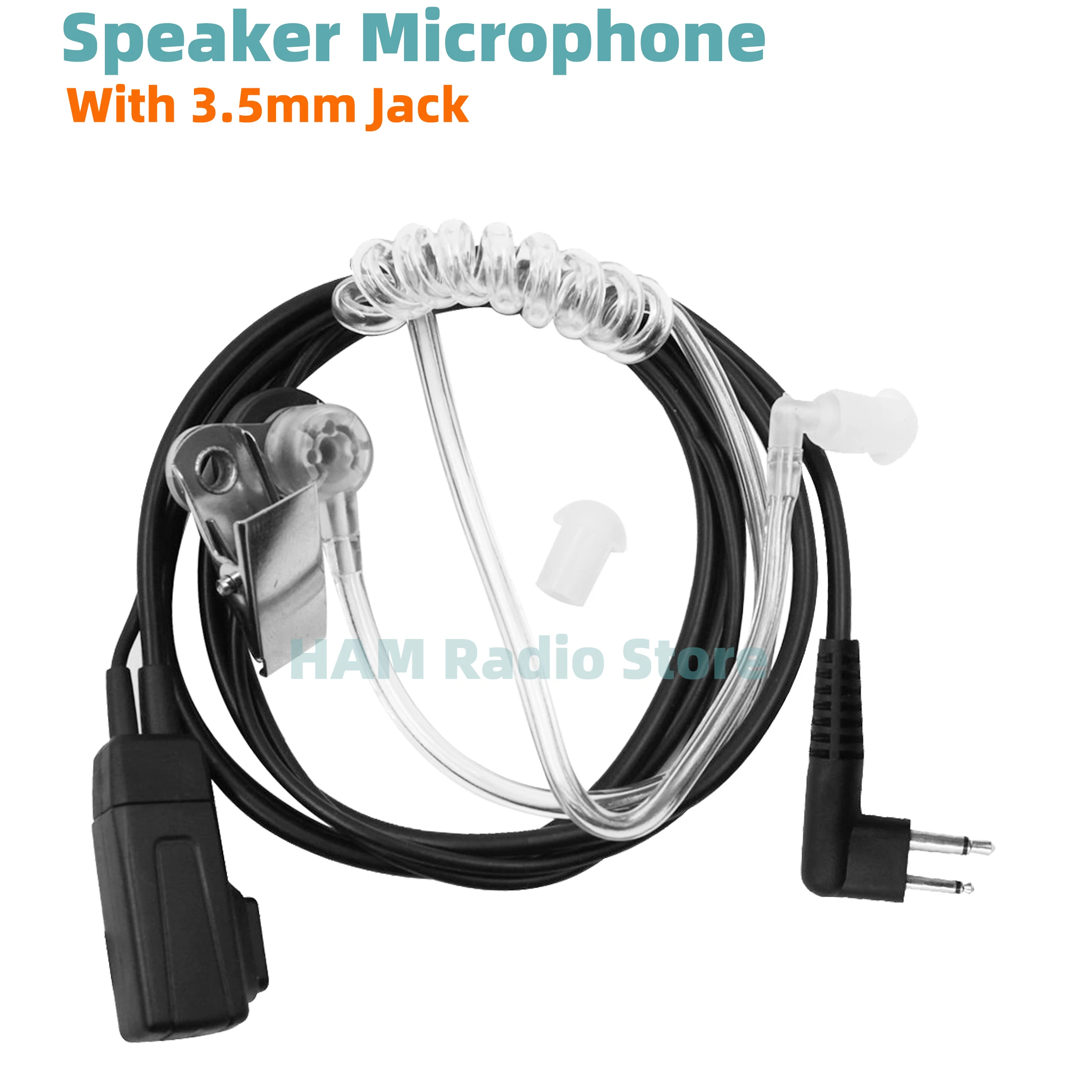 

Air Tube Earpiece 2 Pin Headset For Motorola R2 DP1400 EP450 DEP450 CP040 CP140 CP180 XTN446 BPR40 CLS446 CLS1110 1410 Earpiece