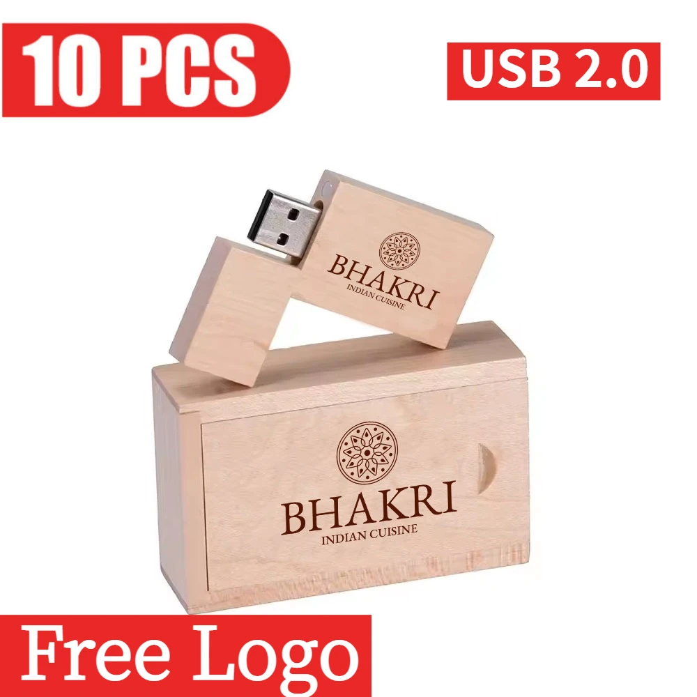 

10 шт./лот, USB-флеш-накопитель из дерева с индивидуальным логотипом, USB 2.0, 4 ГБ, 8 ГБ, 16 ГБ, 32 ГБ, 64 ГБ, 128 ГБ, флешка, подарок для фотографа
