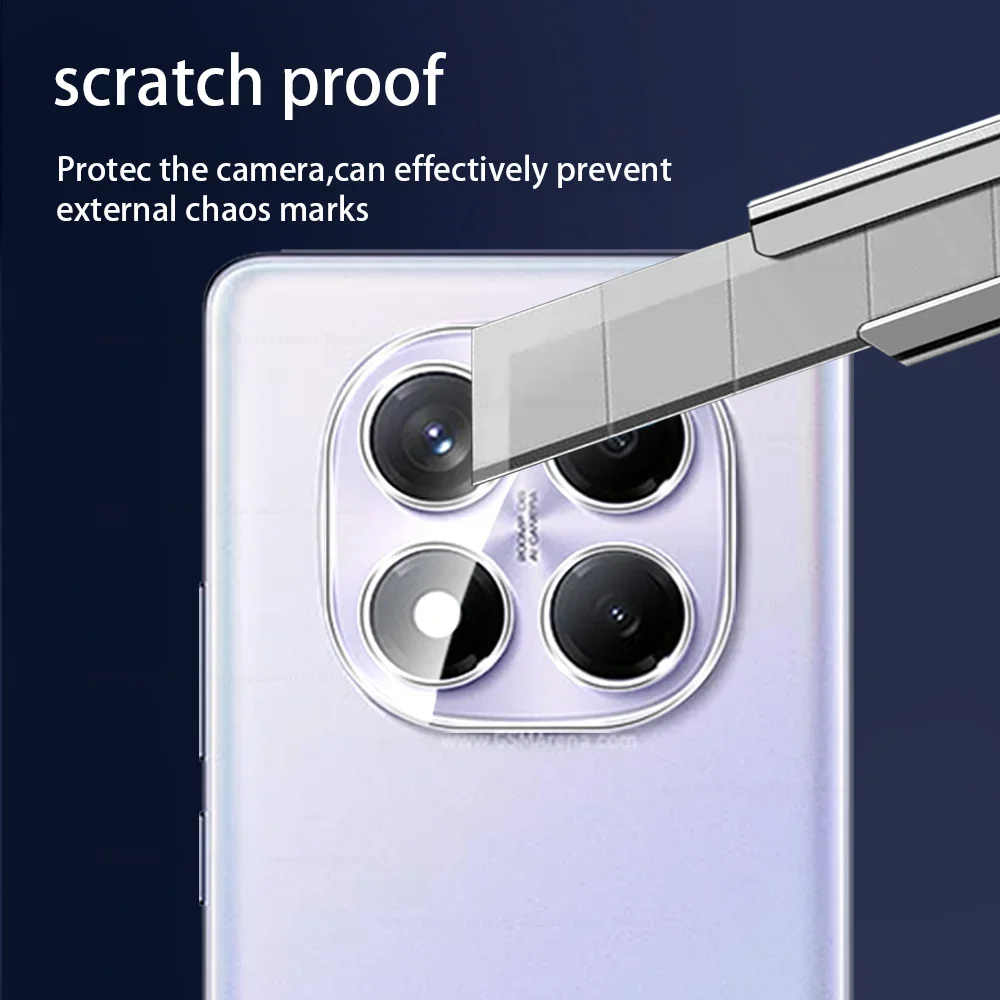 Redmy Note 14 Pro Note14 14Pro Plus 3D Camera Lens Back Protector Case For Xiaomi Redmi Note 14 Pro+ HD Lens Tempered Glass Film