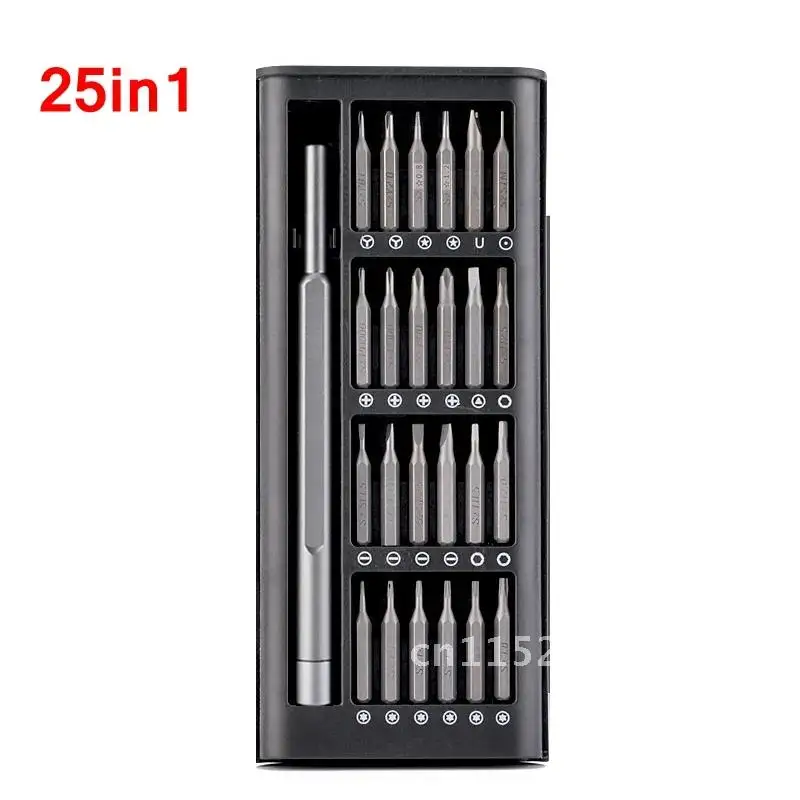 

25 Precision Phillips Torx Screw Driver Bits Magnetic Screwdriver Set Dismountable For Phone PC watch Repair Hand Tools