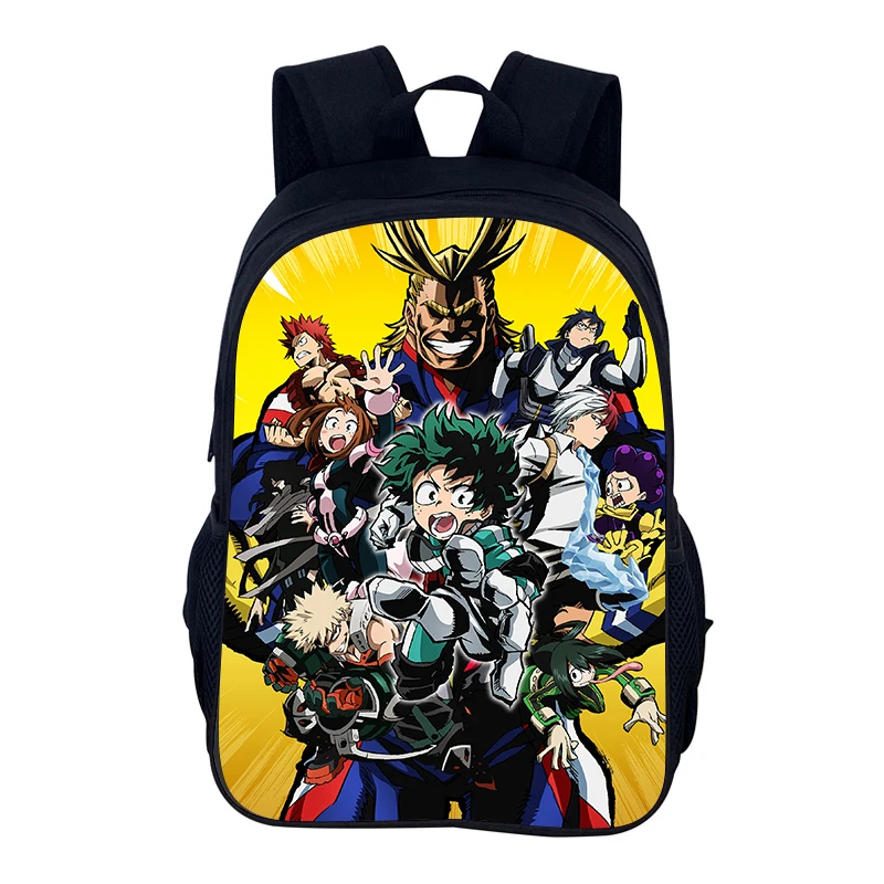 حقيبة ظهر مدرسية من M-My Hero Academia حقيبة ظهر مدرسية حقيبة ظهر Mochila Student M-My Hero Academia حقيبة ظهر هدية عيد الميلاد