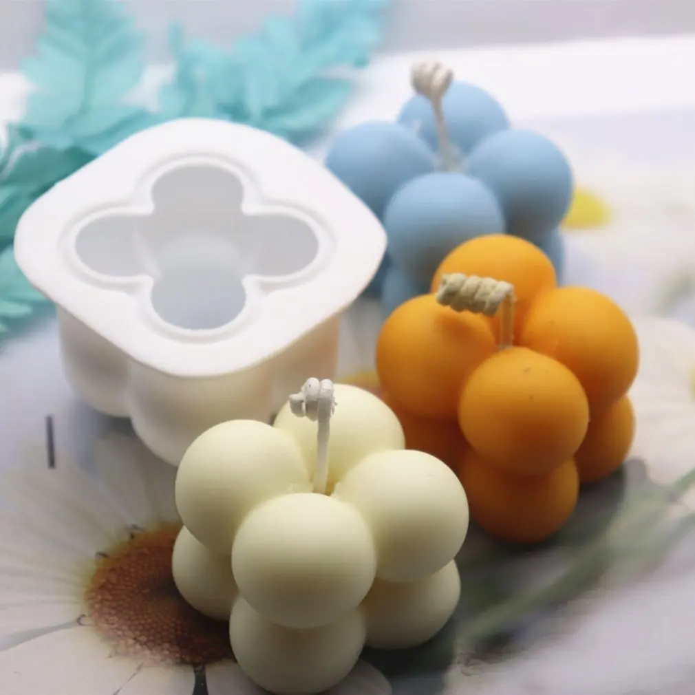 

Cake Mold Non-stick Cubes Fragrance DIY Candle Bubble Molds Chocolate Desserts Cakes Moulds Baking Tool