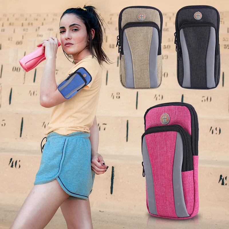 KUPOSS Sports Fanny Pack Bike Phone Arm Bag Men Women Multifunction Waist Bag For Running Marathon