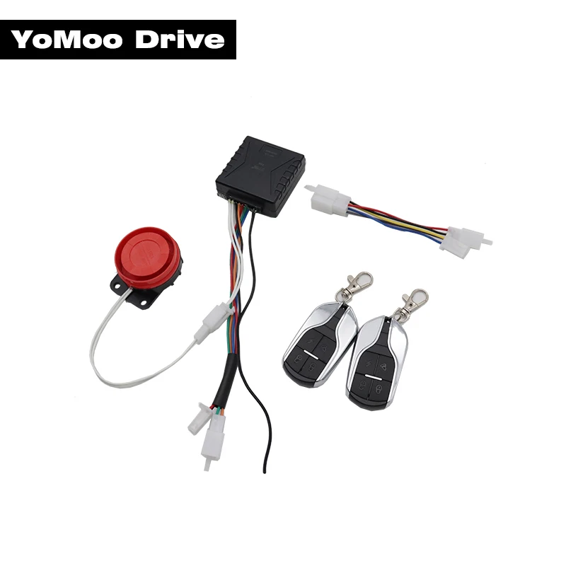 48V 60V 72V Electric Vehicle Safe Anti Theft Alarm Device For E-bike Scooter Bicycle Tricycle