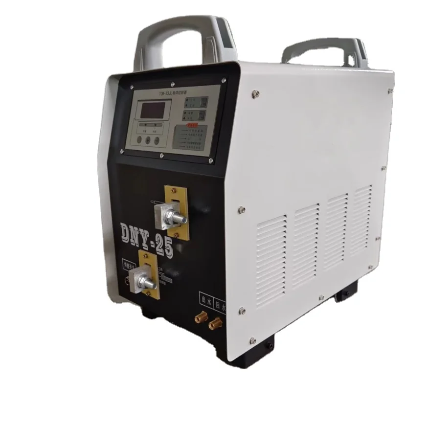 Hand-held portable spot welder for 2.5+2.5 mm steel plates, Model DNY-100; Mobile spot welder, Model DNY-50