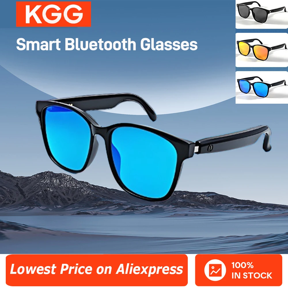 

Новые умные очки GS08 UV400, защита AI, голосовая музыка, звонки, шумоподавление, анти-синие BT TWS, Bluetooth-очки для мужчин и женщин