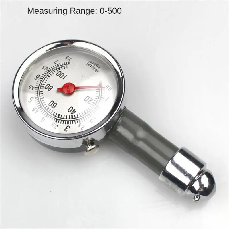 Car Tire Pressure Gauge High Precision Small And Beautiful Stainless Steel 100g High-precision Tire Tester Tire Pressure Gauge