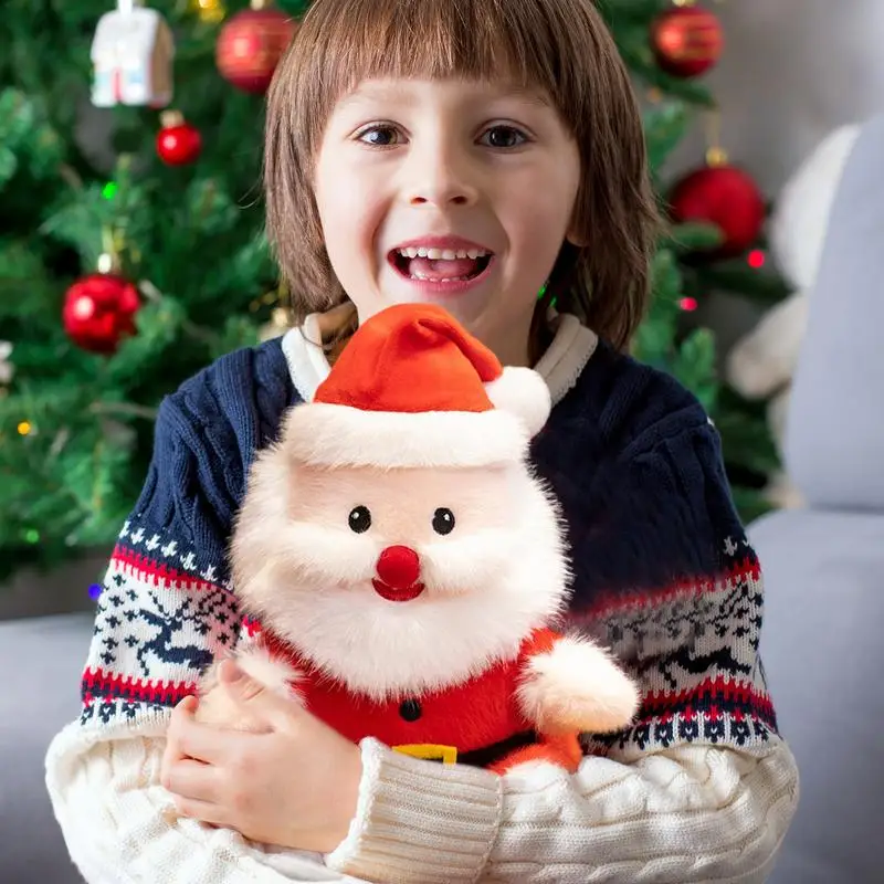 Décoration en peluche du père Noël, jouets mignons, ornement de beurre du père Noël, décor pour l'enseignant, 9.8 po