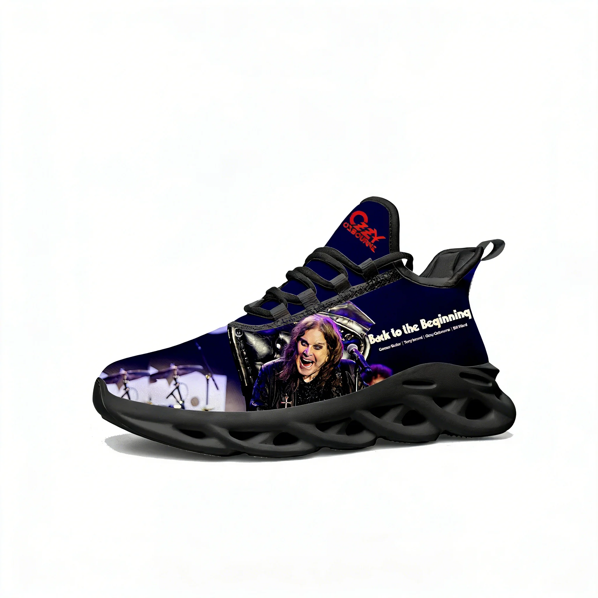 

Ozzy Osbourne 1948-2025 Sports Sneakers Mans Womans Running Shoes Sneaker Back To The Beginning Lace Up Tailor Made Shoe Black