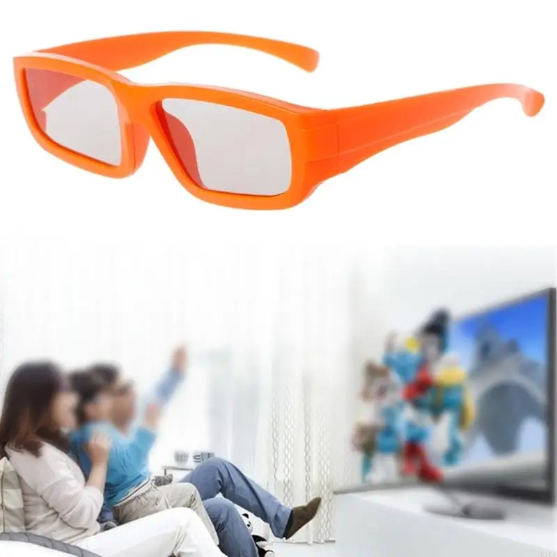 K1KD Kids 3D Stereo Glasses Passive Circularly Polarized Unisex 3D Glasses Support Polarized 3D for Most Domestic Cinemas