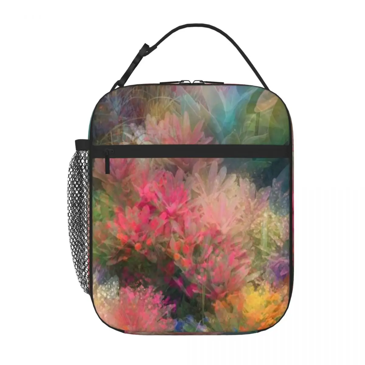 Hot Sale Where The Colors Call Your Name Three Compartment Waterproof Lunch Bag School Break Time Camping Lunch Bag