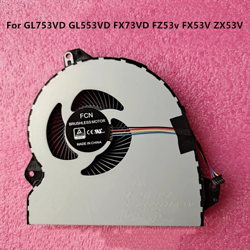 Brand New Laptop CPU GPU Cooling fans For ASUS GL753VD GL553VD FX73VD FZ53v FX53V ZX53V