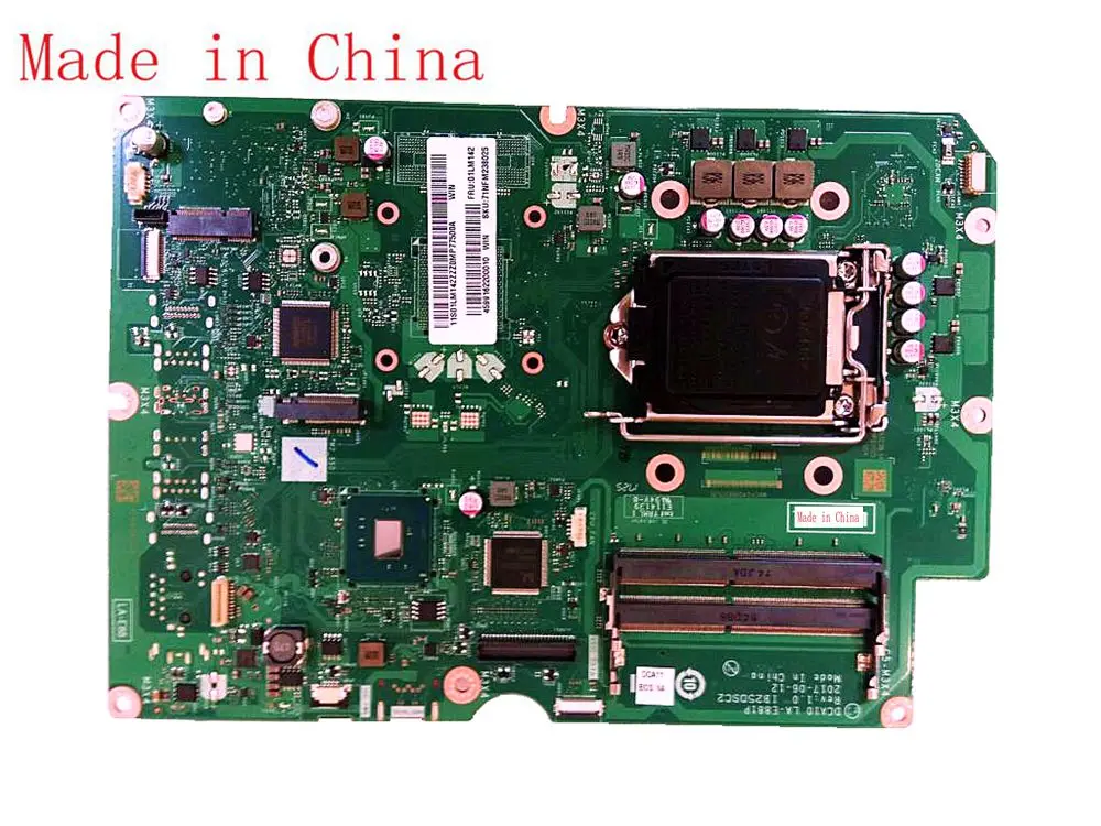 

For Lenovo AIO 520-22IKL 520-24IKL motherboard LA-E881P FRU 01LM137 01LM142 01LM138 motherboard 100% test ok send