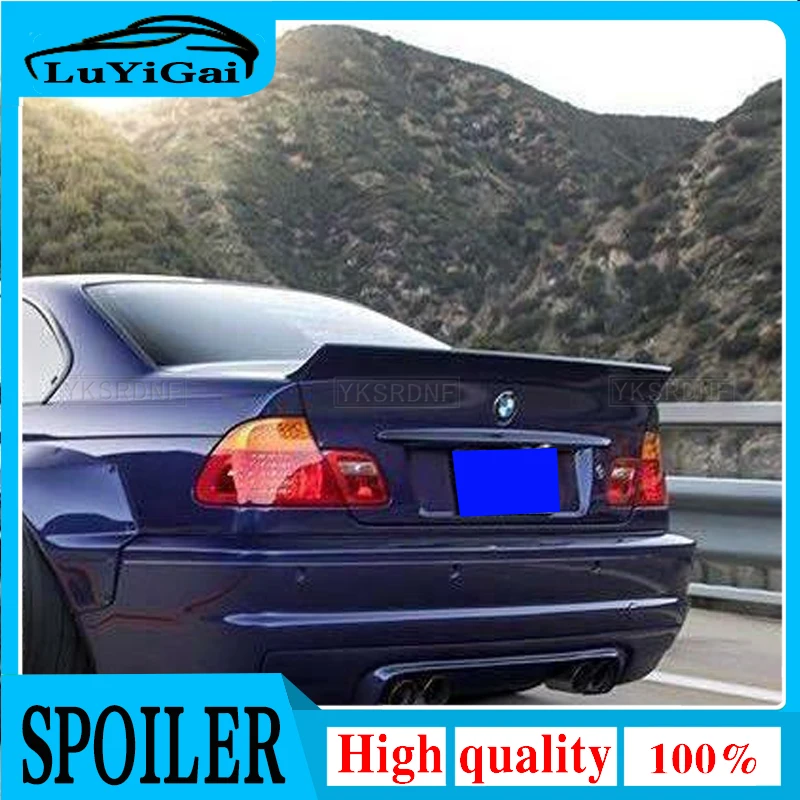 

High Quality Car Rear Trunk Boot Lip Spoiler Wing Lid Extension For BMW E46 Sedan 4-Door 1999-2006 Rear Wing Spoiler Extension