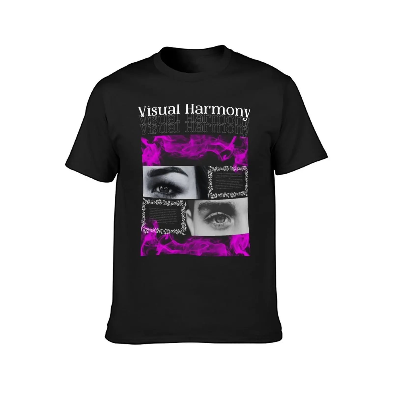 Visual Harmony T-Shirt cute clothes plain for a boy men clothings