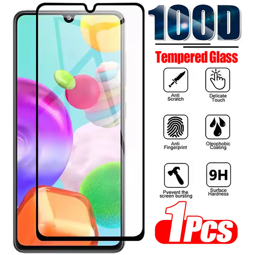 1Pcs HD Screen Protector For Samsung A01 A11 A21 A31 A41 Tempered Glass For Samsung Galaxy A51 A71 A81 A91 Glass Protective Film