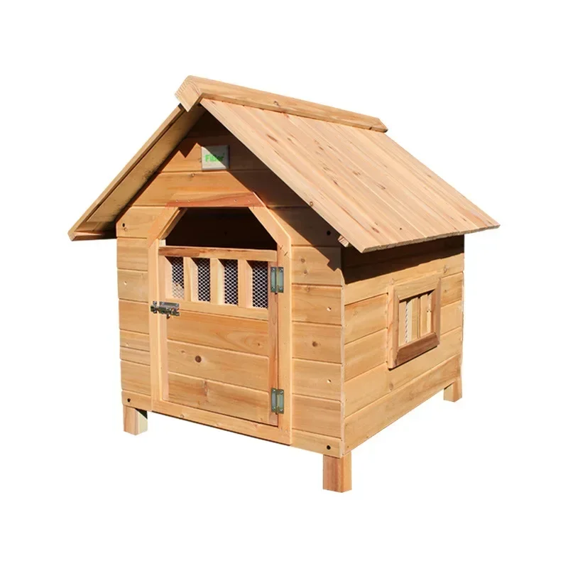 

Dog House Indoor and Outdoor Rain Proof Dog House Cedar Cat House Pet
