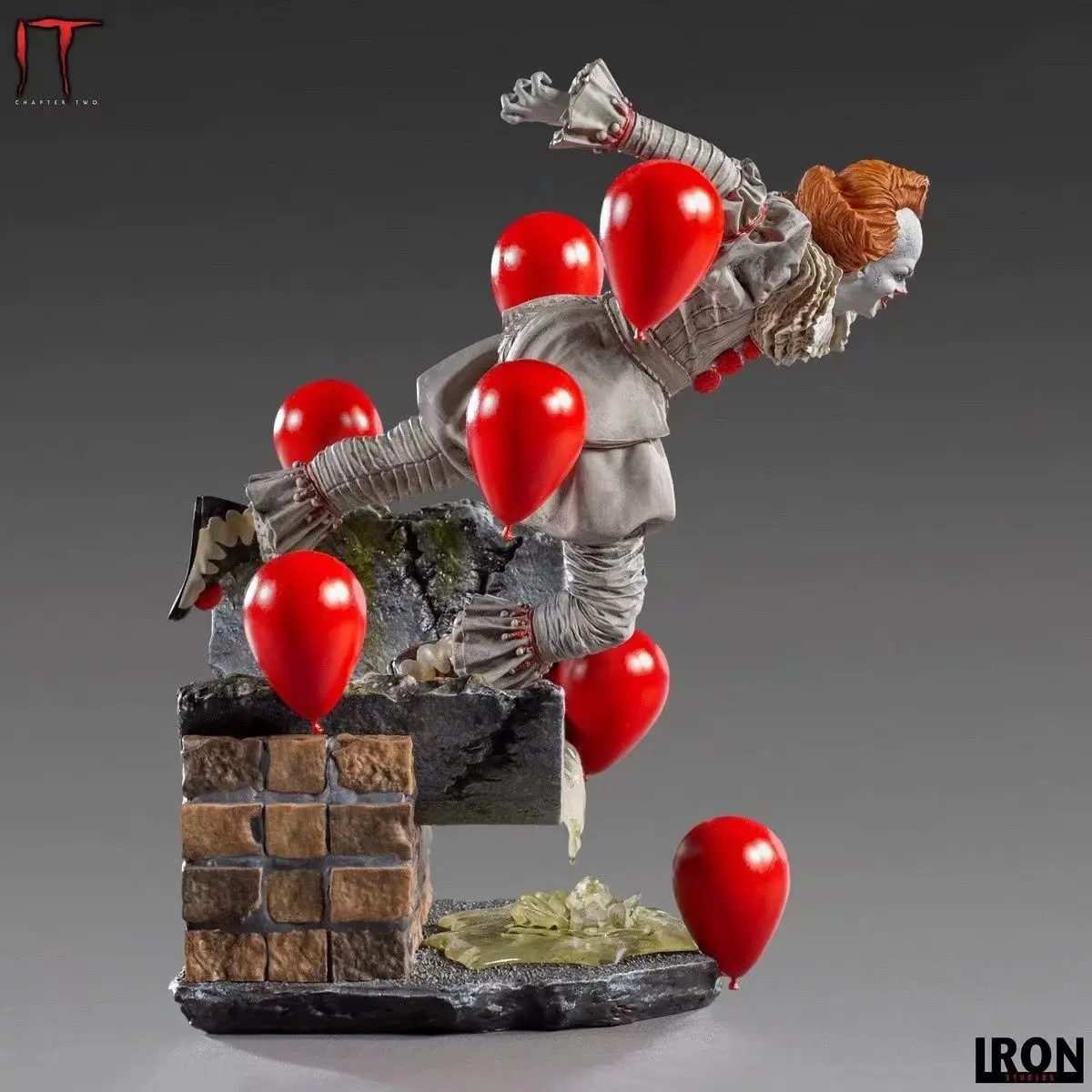 1/10 استوديوهات الحديد فيلم ستيفن كينغز إت بينيوايز جوكر عمل الشكل أنيمي الشكل بولي كلوريد الفينيل تمثال جمع نموذج مكتب لعبة هدية