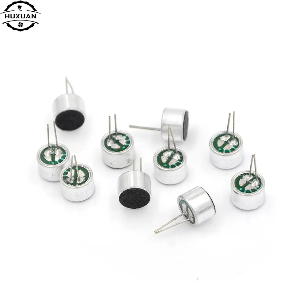 10 Pieces 2 Pins Mini MIC Capsule Electret Condenser Microphone