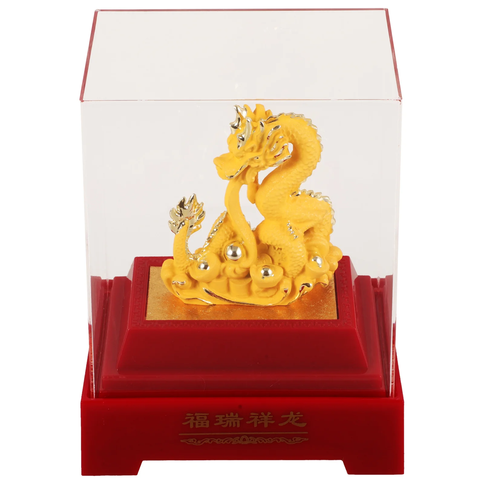 

Alloy Dragon Statue Handmade Metallic Luster Compact Desktop Decoration Vivid Creative Housewarming Gift New Year Ornament