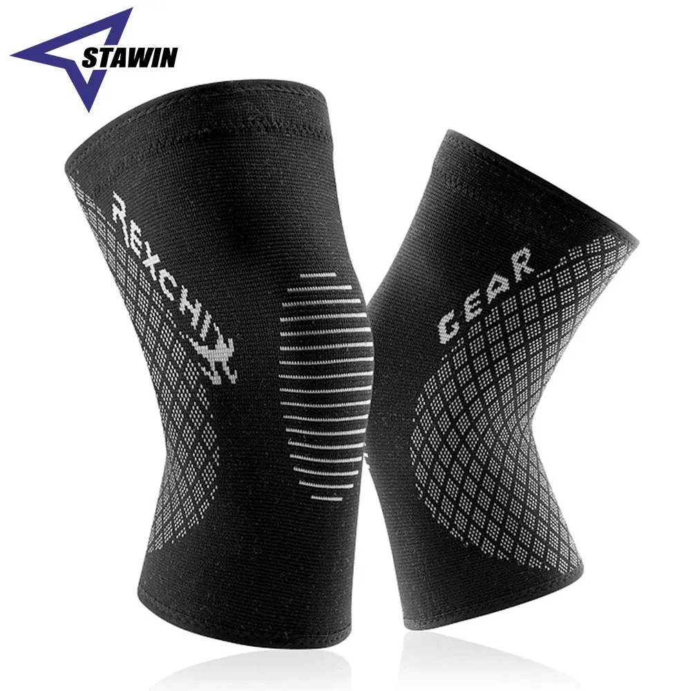 1 Pair Sports Knee Support, Knee Brace for Knee Pain, Compression Knee Sleeves for Running Workout Walking Hiking Arthritis ACL