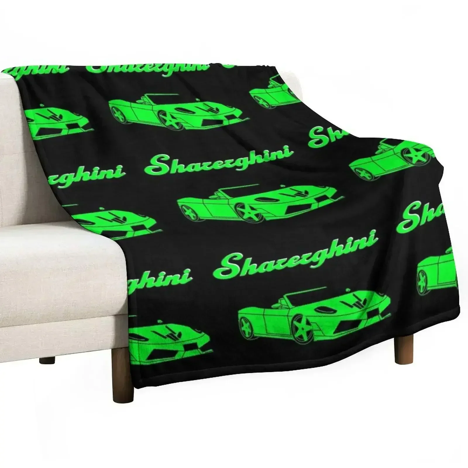 new, sharerghini, sharerghini merch,sharerghini Green, Sharerghini Hoodie, sharerghini t shirt, Sharer car, share, Throw Blanket