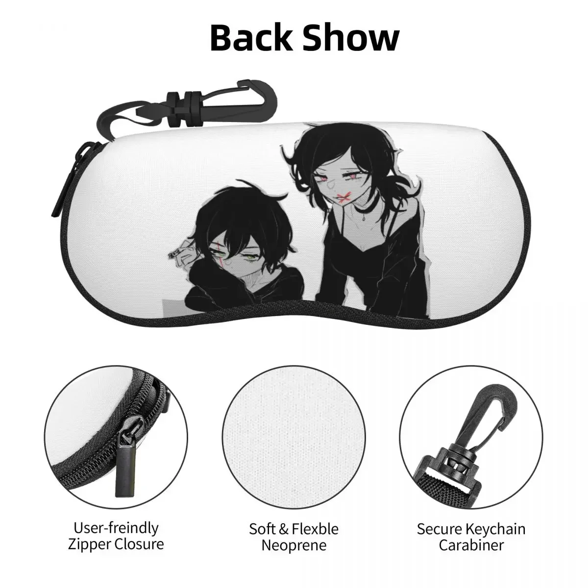 أشلي وأندرو نعش آندي ولايلي شل نظارات حافظة نظارات واقية صندوق نظارات النساء الرجال لينة النظارات حقيبة الحقيبة