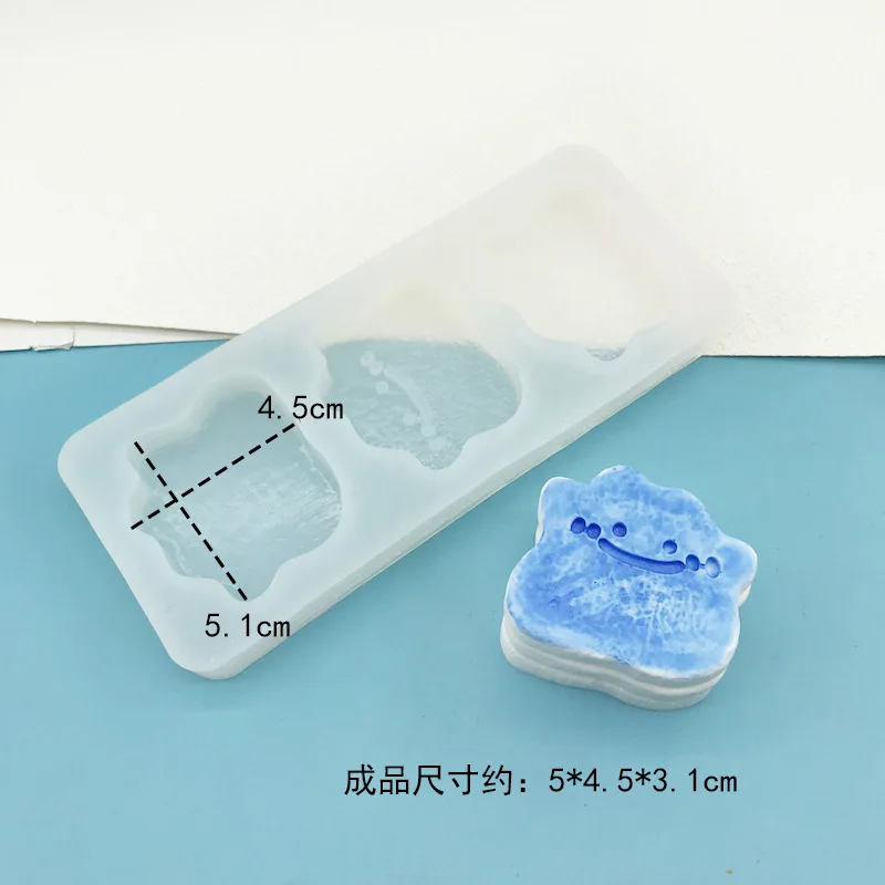 Pokemon Ditto Molds Cartoon Silicone Mold DIY Cake Baking Decoration Chocolate Fudge Pudding Mould Kitchen Baking Cooking Tools