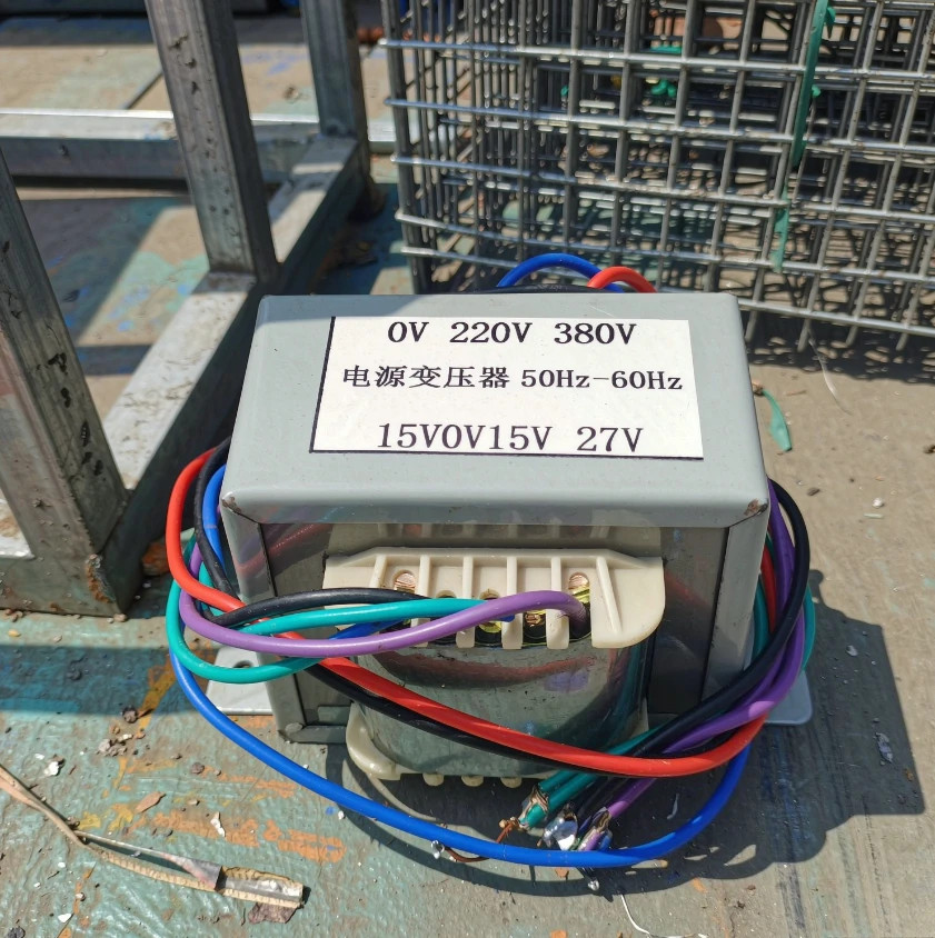 Custom Control Transformer for IGBT Welding Machine, 220V/380V Input Dual 15V & 27V Output Pure Copper Winding Heavy Duty
