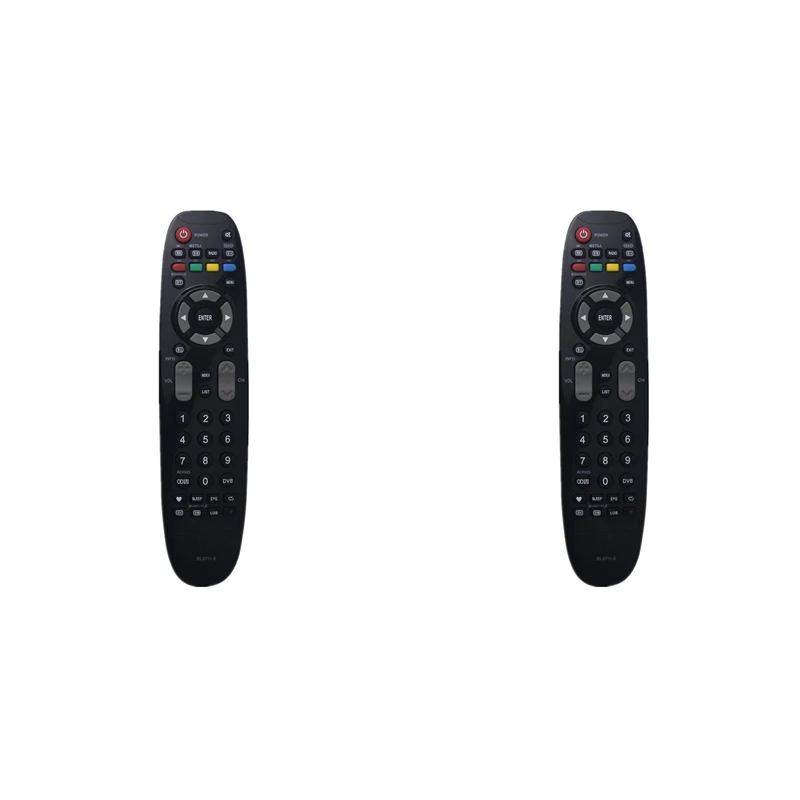 2X RL67H-8 TV Remote Control For Changhong TV TV20A-C35 SABA LC32HA3 LED50C2000H LED50C2000IS LED29B1000S