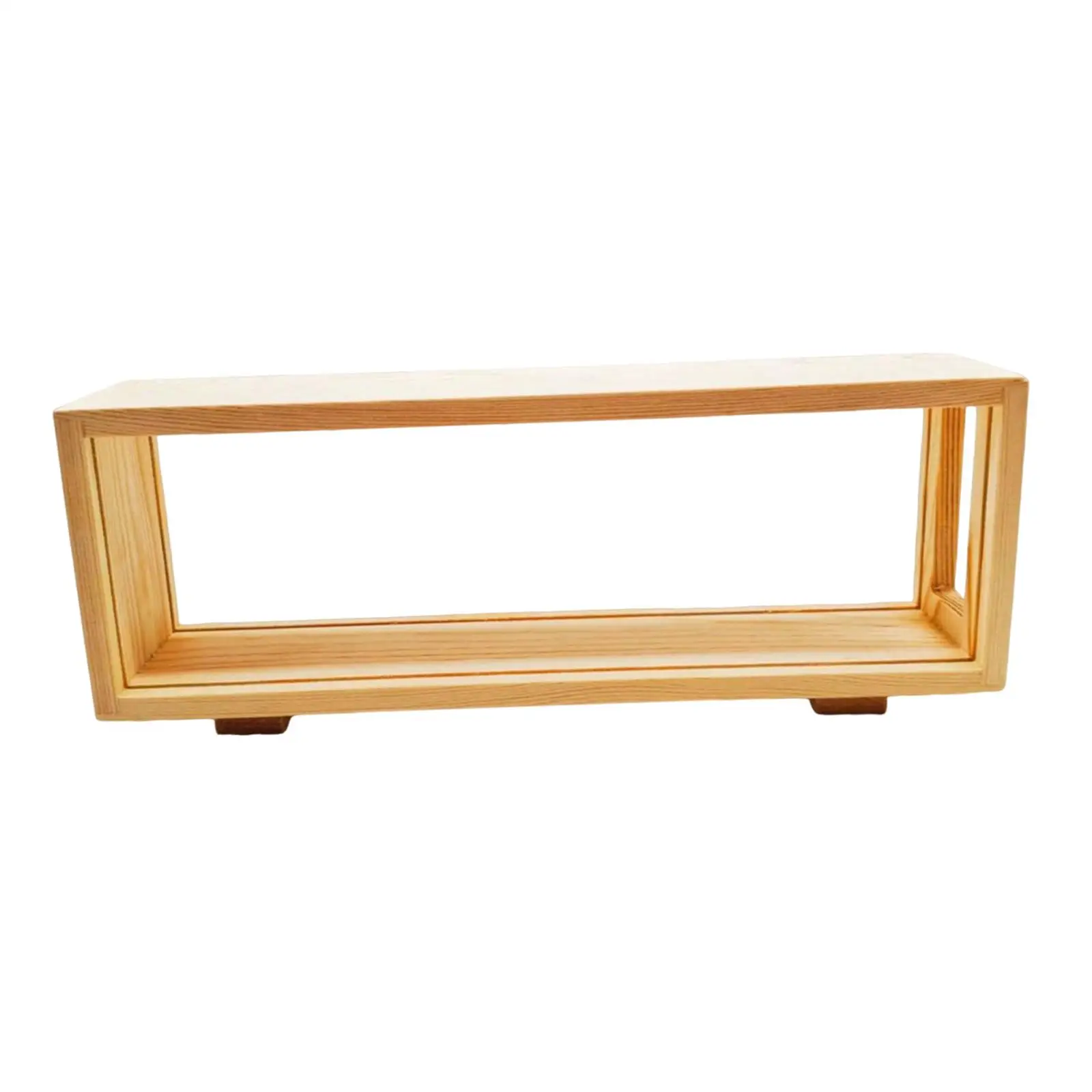 Wooden Display Case for Photos, Collectible Items, Dried Flowers And Medals.