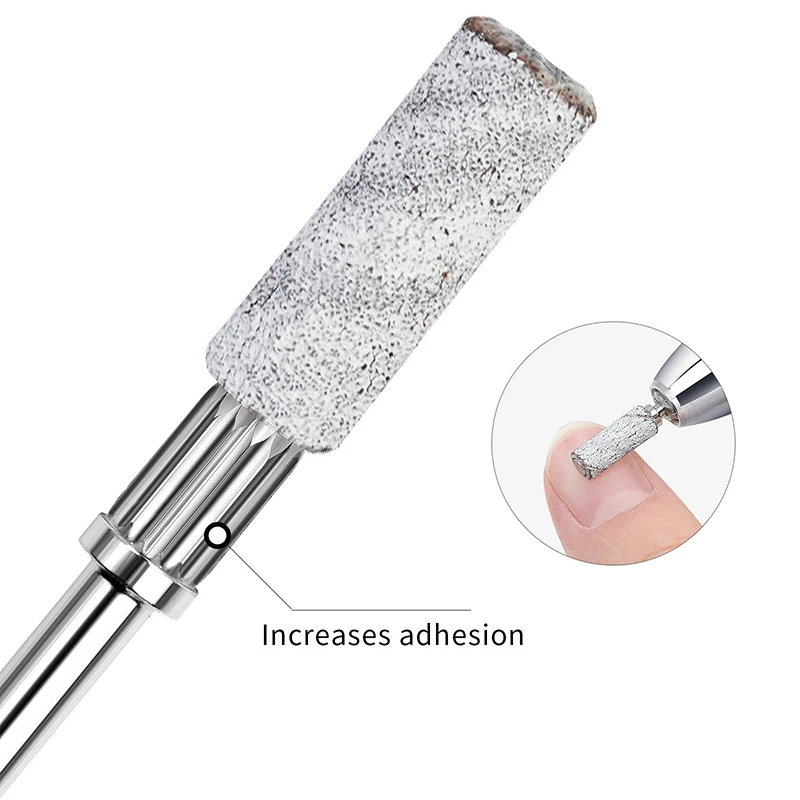 Ferramentas de Manicure profissionais para Acrílico Gel Polonês, Nail Drill Bits, Shank Mandrel Bit, Lixar Bandas, 3/32 ", 1Pc